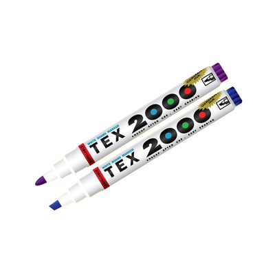 MARKER WHITE BOARD TEX 2000 FINE 1X12 BLACK