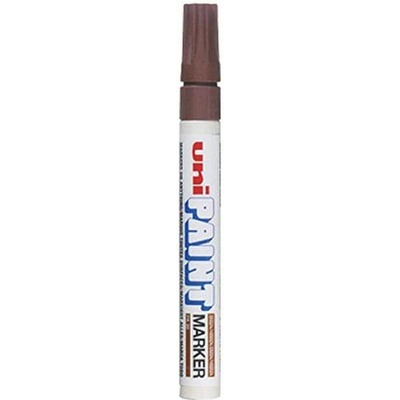 Paint Marker Bullet tip Brown 1x12