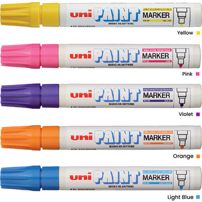 Paint Marker Bullet tip Orange 1x12