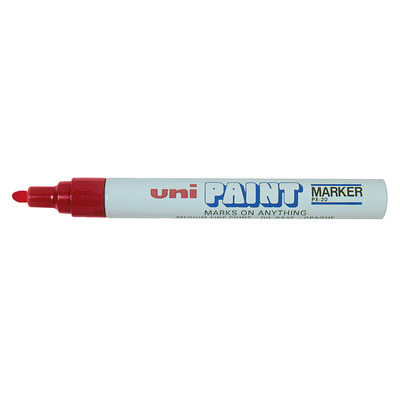 Paint Marker Bullet tip Red 1x12