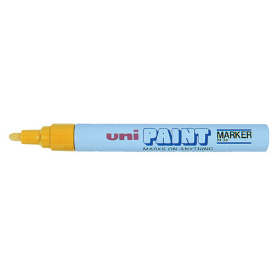 Paint Marker Bullet tip Yellow 1x12