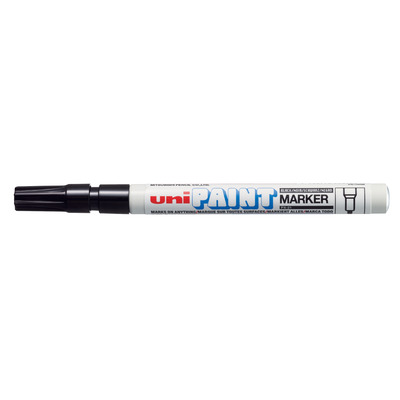 Paint Marker Bullet tip Black 1x12