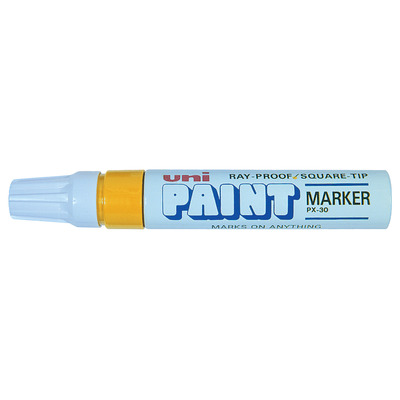 Paint Marker Chisel tip Yellow 1x12