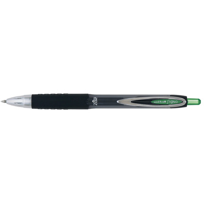 Signo Retract. pen 0.7mm Green 1x12