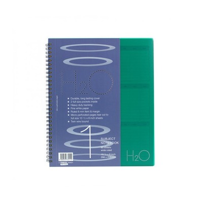 NOTE BOOK 1 SUBJECT 10X8  80L  H20-1 GRANDLUXE