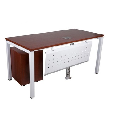 OFFICE TABLE FIGURA 72-16 75X160 CMS HEIGHT 75 CMS PEDESTAL 3 DRAWERS 42X40 CMS HEIGHT 58.50 CMS