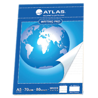 PAD WRITING A5 70 GSM 80L PWA587111 ATLAS