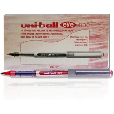 PEN EYE FINE 0.7 UB157 UNI 1X12 RED