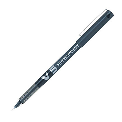 PEN HI-TEC V5 EX-FINE PILOT BLACK