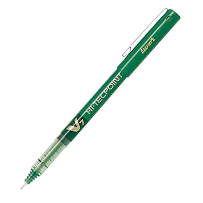 PEN HI-TEC V7 FINE PILOT GREEN