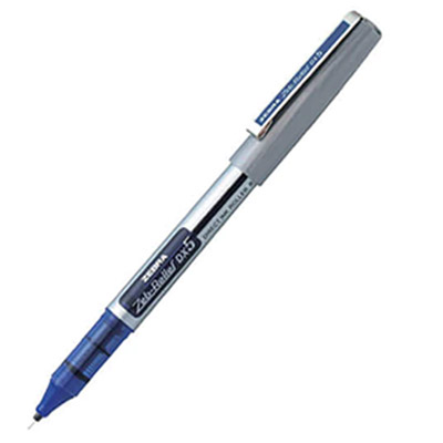 PEN HI TECH   ZEBRA 0.5 DX5 1X10 BLUE