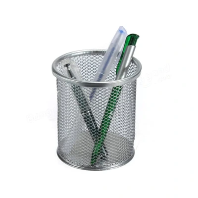 PEN HOLDER METAL MESH SILVER 6802 PARTNER