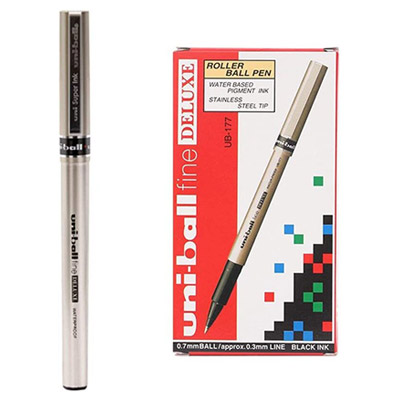 PEN MICRO DELUXE FINE 0.7 UNI UB177 1X12 BLACK