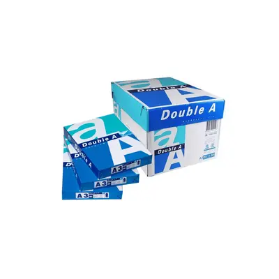 PHOTOCOPY PAPER A3 80 GSM DOUBLE A WHITE 1X5 REAMS