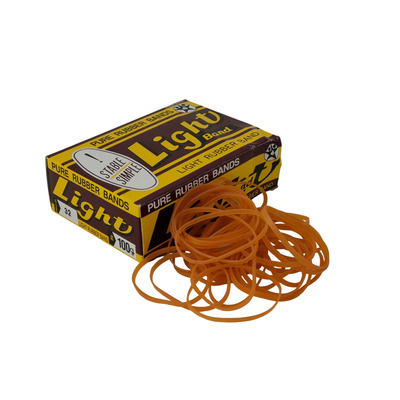 RUBBER BAND LIGHT JAPAN 100GMS / SIZE 32