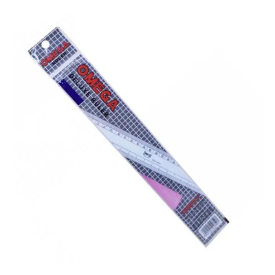 RULER PLASTIC 30CMS OMEGA 1921