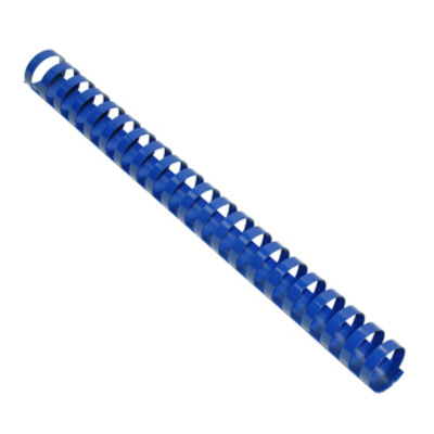 SPIRAL PLASTIC A4 21R 1X50 25 MM BLUE FIS