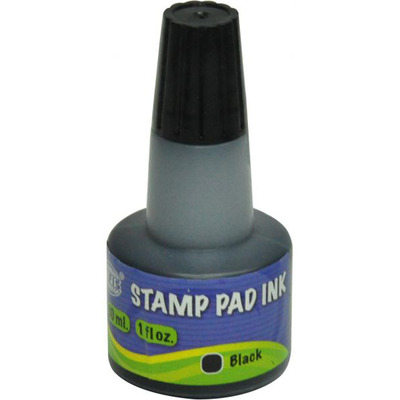 STAMP  INK 30ML FIS FSIK030BK  BLACK