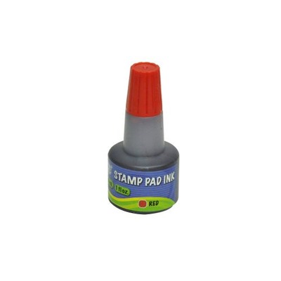 STAMP  INK 30ML FIS FSIK030RE  RED