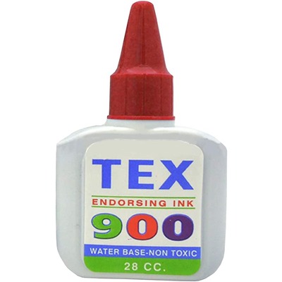 STAMP PAD INK TEX 900 RED