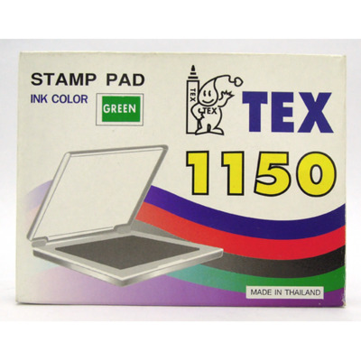 STAMP PAD NO. 2 TEX 1150 GREEEN