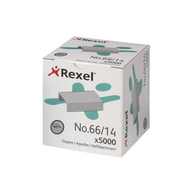 STAPLE PIN 66/14 1X5000 REXEL 06075