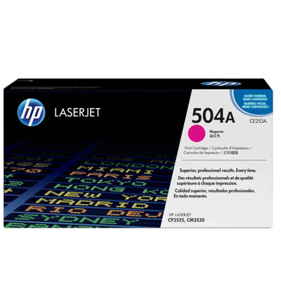 TONER HP LASERJET 504 CE253A CP3525 MGENTA