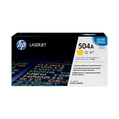 TONER HP LASERJET 504A CE252A CP3525 YELLOW