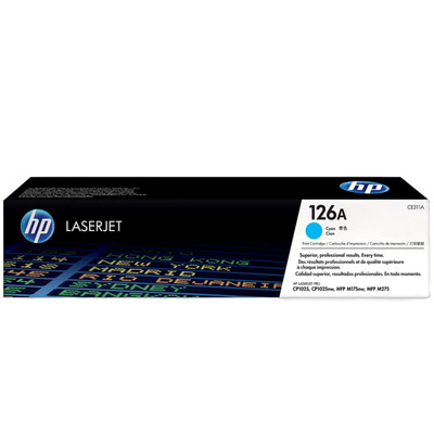 TONER HP LASERJET CE311A 126A CP1025 CYAN