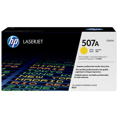 TONER HP LASERJET CE402A 507A M551 YELLOW