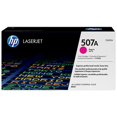 TONER HP LASERJET CE403A 507A M551 MAGENTA