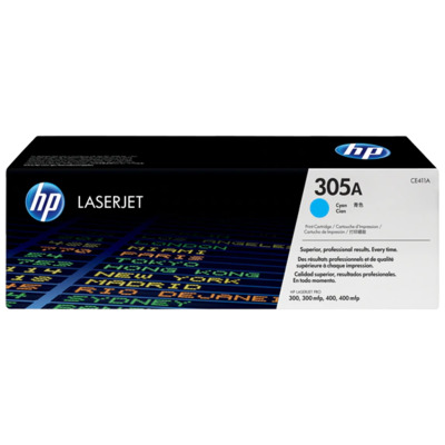 TONER HP LASERJET CE411A 305A M351/375/451 CYAN