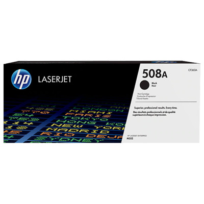 TONER HP LASERJET CF360A 508A M552 BLACK