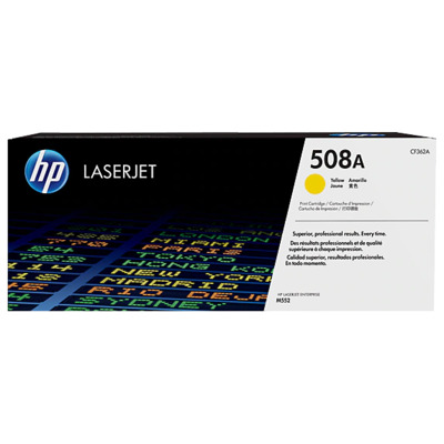 TONER HP LASERJET CF362A 508A M552 YELLOW