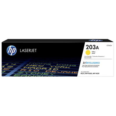 TONER HP LASERJET CF542A 203A YELLOW