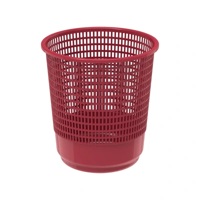 WASTE BIN PLASTIC 15 LITER RED COMOPLAST